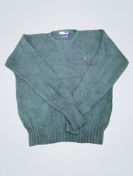 Polo by Ralph Lauren Green Crew Neck Sweater