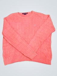Suéter de Tricô com Cable Ralph Lauren Sport