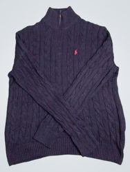Polo Ralph Lauren Cable Knit Zip-Up Sweater
