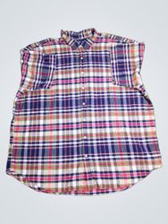 Camicia a quadri con bottoni Ralph Lauren