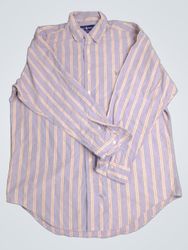 Camisa listrada com abotoamento Ralph Lauren
