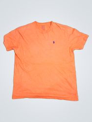 Polo Ralph Lauren Orange Cotton T-Shirt