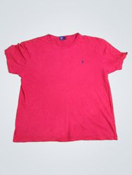 Polo Ralph Lauren Red Cotton T-Shirt