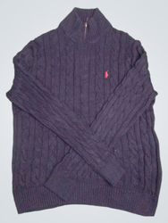 Polo Ralph Lauren Cable Knit Quarter Zip Sweater