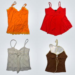 Yessica & Guess Bundle: 10 Pezzi di Canottiere e T..