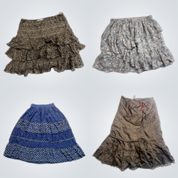 Ruffled Tiered Skirts Bundle