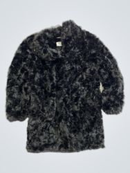 Betta Corradi Black Fur Coat