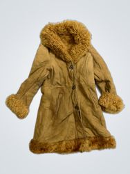 Brown Fur-Lined Parka