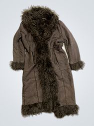 Dorothy Perkins Fur Trimmed Coat