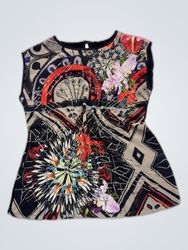 Bensimon Printed Sleeveless Blouse