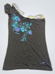 Maui Wowee Printed One-Shoulder Camisole Top