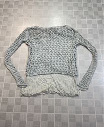 Gray Knit Sweater