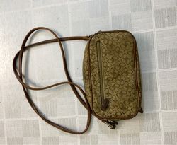 Coach Monogram Crossbody Bag