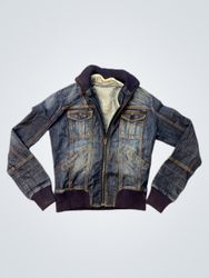 Denim Bomber Jacket