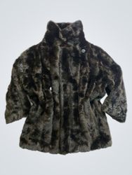 Black Faux Fur Jacket