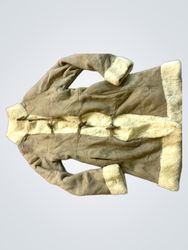 Shearling Trimmed Duffle Coat