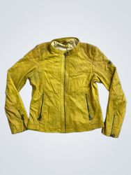 Gipsy Yellow Leather Jacket