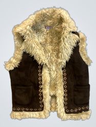 Trifeonne Faux Fur Trimmed Vest