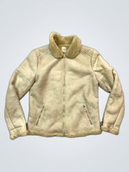 Promod Faux Shearling Lined Jacket