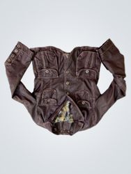 Brown Leather Jacket