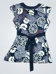LA CITY Haut kimono pour femme à imprimé floral