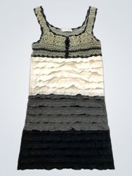 C'MAGNIFIQUE Ombre Crochet Dress
