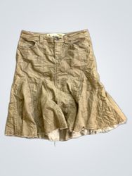 Miss Selfridge Karamellfarbener ausgestellter Rock
