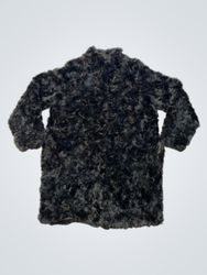 BETTA CORRADI FAITH LOVE Giacca nera in ecopellicc..