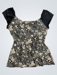Promod Floral Print Top