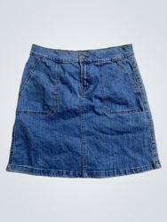 Gonna a tubino in denim