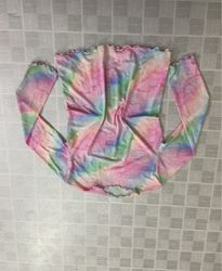 Top de Manga Longa Tie Dye