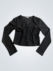 RAF Since 1958 Cardigan con stampa Black Marble