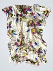 Massimo Dutti Floral Print Blouse