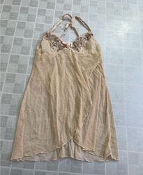 Benotti Robe-chemise transparente à pois pour femm..
