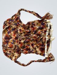 Miss Miss by Valentina Floral Print Bag