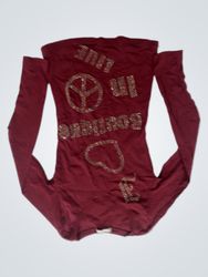 Chemise à manches longues VINCE OTTO avec ornement..