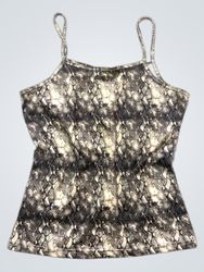 Women Only Snake Print Camisole