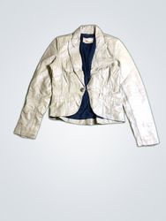 Dolce & Gabbana Leather Blazer