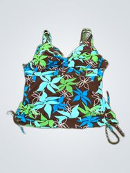 Floral Print Bikini Top