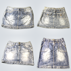 Denim Mini Skirts Bundle