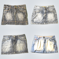Denim Mini Skirts Bundle
