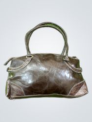 Brown Leather Handbag