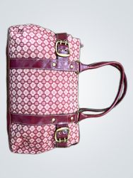 Nine West Geometric Pattern Tote Handbag