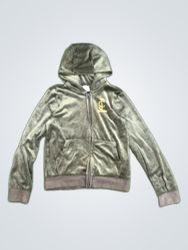 Juicy Couture Velour Zip-Up Hoodie