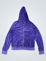 Juicy Couture Purple Velvet Hoodie