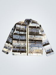 Upcycled Patchwork Denim Jacket