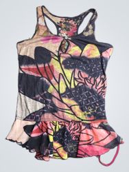 Desigual Women's Tank Top with Ruffle Hem