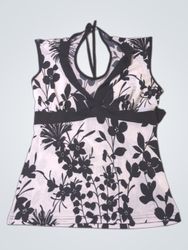 Cassis Collection Sleeveless Floral Top
