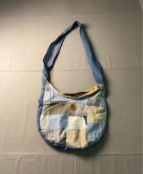 Carhartt Patchwork Denim Shoulder Bag
