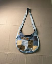 Carhartt Patchwork Denim Shoulder Bag